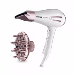 Ufesa SC8400 AirPro, Secteur, Rose doré, Blanc, Monochromatique, Orifice de suspension, Boutons, 2200 W