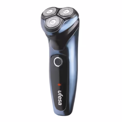 Ufesa AR3050, Rasoir rotatif, Boutons, Noir, Bleu, Chargement, Batterie, Hybrides nickel-métal (NiMH)