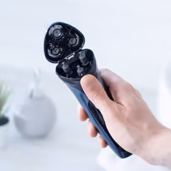 Ufesa AR3050 Rasoir rotatif Tondeuse Noir, Bleu