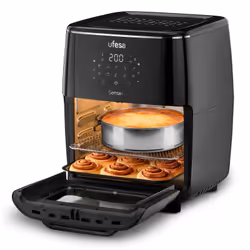 Ufesa Sensei, Friteuse d’air chaud, 12 L, 200 °C, Unique, Noir, Tactile