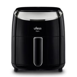 Ufesa Apex Unique 3,5 L Autonome 1200 W Friteuse d’air chaud Noir, Acier inoxydable