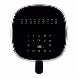 Ufesa Apex Unique 3,5 L Autonome 1200 W Friteuse d’air chaud Noir, Acier inoxydable