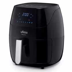 Ufesa Elektra, Friteuse d’air chaud, 5 L, 80 °C, 200 °C, Unique, Noir