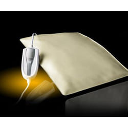 Daga EP couverture et coussin chauffant Couverture chauffante 100 W Blanc, Jaune
