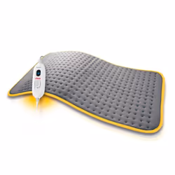 Ufesa 10105385, 75 x 40 cm, 100 W, Gris, Microfibre, 90 min, Abdomen, Jambes, Cou