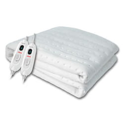 Ufesa FlexyHeat CME Couverture chauffante 30 W Blanc Tissu