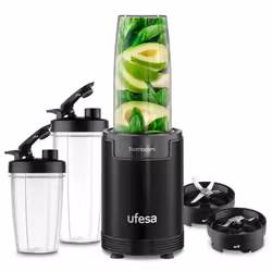 Ufesa BS2500 Nutriboom 0,8 L Mélangeur de table 900 W Noir - Vue supplémentaire 4