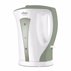 Ufesa Nyassa 1.7L bouilloire 1,7 L 2200 W Vert, Blanc