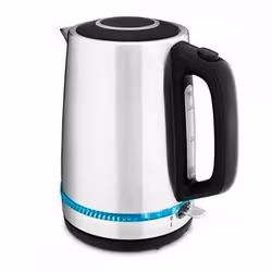 Ufesa Ness bouilloire 1,7 L 2200 W Noir, Acier inoxydable