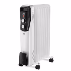 Ufesa 83505508, Chauffage électrique à bain d’huile, Huile, Intérieure, Sol, Blanc, Rotatif