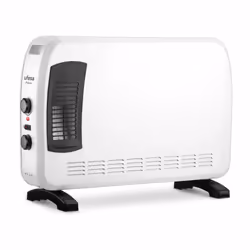 Ufesa Polux, Chauffage électrique à convecteur, Intérieure, Sol, Blanc, Rotatif, 2000 W
