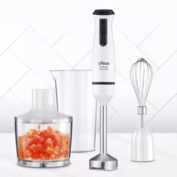 Ufesa 70105523 blender 0,6 L Mélangeur par immersion 600 W Noir, Blanc