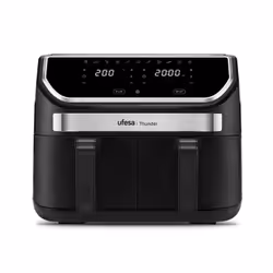 Ufesa Thunder Friteuse à air chaud Double 9L 1700W Noir - Vue supplémentaire 3