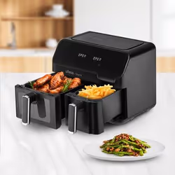 Ufesa Storm Double 9 L 1700 W Friteuse d’air chaud Noir