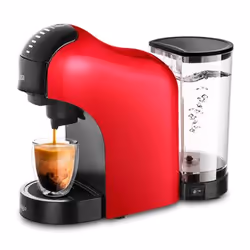 Ufesa Bellagio, Cafetière à dosette, Capsule de café, Rouge