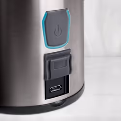 Ufesa Onyx GO & UP! 0,4 L Mélangeur de table Noir, Acier inoxydable