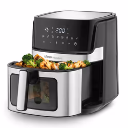 Ufesa 72805716, Friteuse d’air chaud, 6,5 L, 200 °C, 5 personne(s), 60 min, Unique