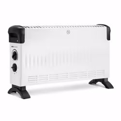 Ufesa Polux Nano, Chauffage électrique à convecteur, Intérieure, Sol, Blanc, Rotatif, 1800 W