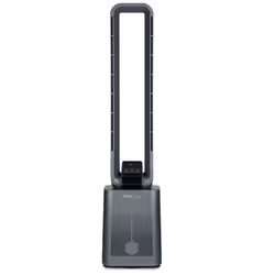 Ufesa Osaka, Ventilateur vertical domestique, Noir, Sol, Table, 53,3 dB, 40°, Tactile