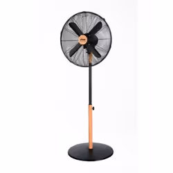 Ufesa 84105859, Ventilateur à lame domestique, Noir, Sol, 40 cm, Secteur, 50 W