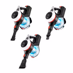 Ufesa Inspire U3 Digital Aspirateur balai Secteur Sec Sans sac 0,8 L 130 W Noir, Rouge, Blanc 2 Ah - Vue supplémentaire 6