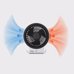 Ufesa Atlas Intérieure Noir, Blanc 2000 W Chauffage de ventilateur électrique - Vue supplémentaire 3