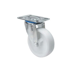 Alex - Rueda semi-industrial serie zv-ut pletina giratoria sin freno - talla 100 mm