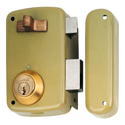CERRADURA SOBREPONER CON CILINDRO 5056A ENTRADA 60mm. MANO DERECHA 95056AHE60D LINCE