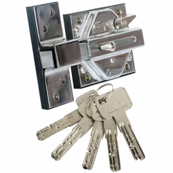 Serrure De Haute Sécurité 7930r Finition Fer Chrome 97930rhc Serrure En Joint Renforcé Lince 7930r. Les Serrures Lince Caract ...