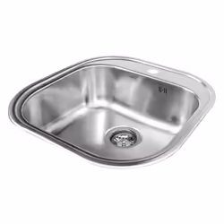 CATA CS-1, Acier inoxydable, Acier inoxydable, 1 bols, 400 x 360 mm, 18 cm, 8,89 cm (3.5")