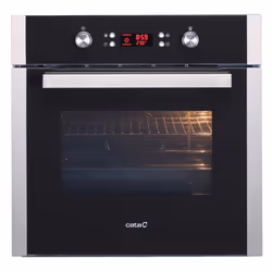 CATA LC 8110 Pyro BK, 70 L, 70 L, 1 étagères, Noir, Acier inoxydable, Boutons, Rotatif, Devant