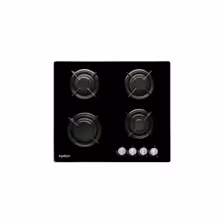 APELSON ACGI 4060 BK, Noir, Intégré, Gaz, 4 zone(s), 4 zone(s), Régulier