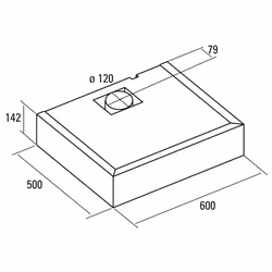 CATA S BOX Intégré Acier inoxydable 340 m³/h C