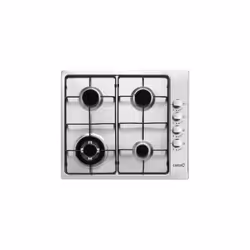 CATA GI 6031 X, Noir, Acier inoxydable, Intégré, Gaz, 4 zone(s), 4 zone(s), Régulier