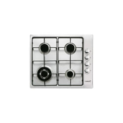 CATA GI 6031 X Noir, Acier inoxydable Intégré Gaz 4 zone(s)