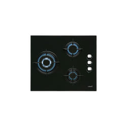 CATA CI 6021 BK Noir Intégré 60 cm Gaz 3 zone(s)