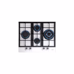 CATA LCI 6031 WH, Blanc, Intégré, 64 cm, Gaz, Verre, 4 zone(s)