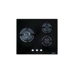 CATA CCI 6021 BK Noir Intégré 59 cm Gaz 3 zone(s)