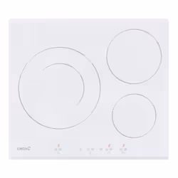 CATA IB 6030 WH, Blanc, Intégré, Plaque avec zone à induction, 3 zone(s), 3 zone(s), Extra large