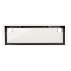 CATA GC DUAL WH Intégré Noir, Acier inoxydable, Blanc 820 m³/h A