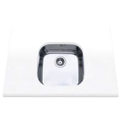 Edesa Fuji BE 40x40 1C Plus Evier encastré Rectangulaire Acier inoxydable