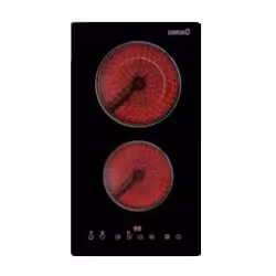 CATA TD 3002 BK, Noir, Intégré, 30 cm, Céramique, Verre-céramique, 2 zone(s)