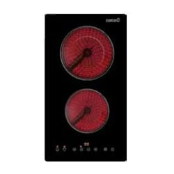 CATA TD 3002 BK Noir Intégré 30 cm Céramique 2 zone(s)