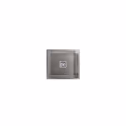 CATA CB 45-40 R10, Evier encastré, Rectangulaire, Acier inoxydable, Acier inoxydable, 1 bols, Rectangulaire