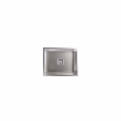 CATA CB 50-40 R10, Evier encastré, Rectangulaire, Acier inoxydable, Acier inoxydable, 1 bols, 500 x 400 mm