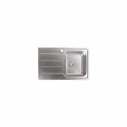 CATA CDL-1 EI, Evier encastré, Rectangulaire, Acier inoxydable, Acier inoxydable, 1 bols, 340 x 400 mm