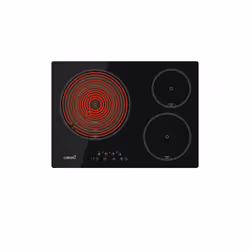 CATA TT 5003 /G, Noir, Intégré, 60 cm, Céramique, Verre-céramique, 3 zone(s)