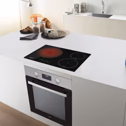 CATA TT 5003 /G Noir Intégré 60 cm Céramique 3 zone(s)