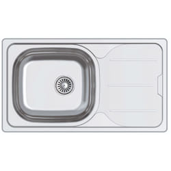 CATA CDS-1 REV Evier à poser Rectangulaire Acier inoxydable