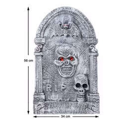 Pierre Tombale - ATOSA - 56x34 cm - Multicolore - Halloween - Mixte